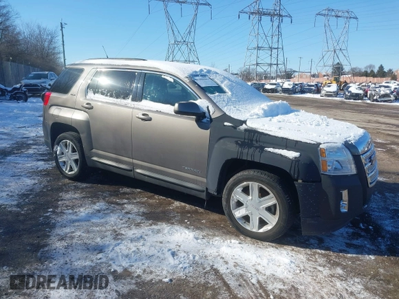 2010 GMC Terrain SLE-2 with VIN 2CTALDEWXA6392384, listed as a IAAI auction lot 41404981 with 90,726 mi miles. Bid and sale history available at carsss.com. Image 1.