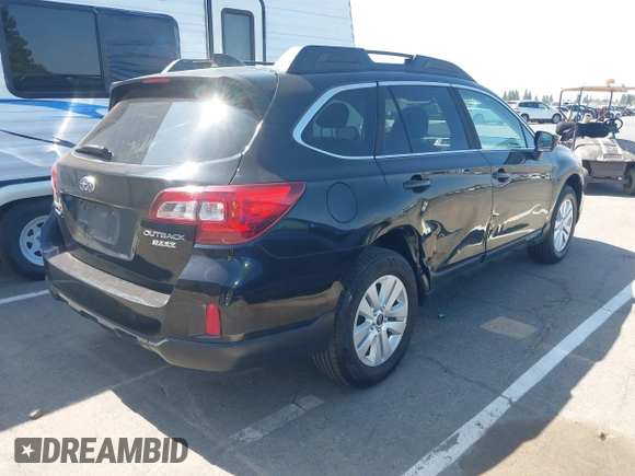 2017 Subaru Outback Premium with VIN 4S4BSACC9H3372926, listed as a IAAI auction lot 42532074 with 205,657 mi miles and . Bid and sale history available at DreamBid. Image 4.