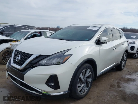 2019 Nissan Murano S with VIN 5N1AZ2MS0KN111800, listed as a IAAI auction lot 41836192 with 81,764 mi miles. Bid and sale history available at carsss.com. Image 17.