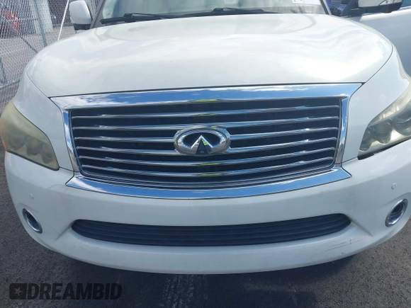 2012 Infiniti QX56 7-passenger with VIN JN8AZ2NF2C9519509, listed as a IAAI auction lot 42191986 with 190,131 mi miles and . Bid and sale history available at DreamBid. Image 6.