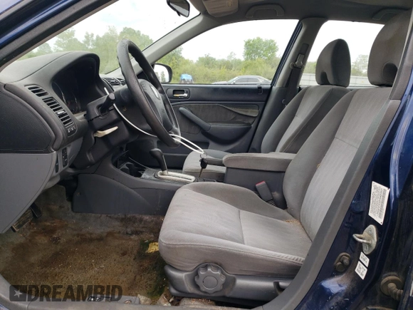 2003 Honda Civic LX z VIN 2HGES16503H603931, wystawiony jako Copart lot #59036635 z przebiegiem 181 421 mil mil oraz Czysty tytuł • Clean title. Historia ofert i sprzedaży dostępna na DreamBid. Obrazek 7.