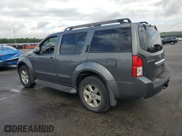 2008 Nissan Pathfinder SE with VIN 5N1AR18B58C634450, listed as a Copart auction lot 64618495 with 160,107 mi miles and Clean title. Bid and sale history available at DreamBid. Image 2.