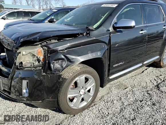 2013 GMC Terrain Denali with VIN 2GKALYEK1D6141312, listed as a Copart auction lot 49402365 with 185,104 mi miles and Salvage Title. Bid and sale history available at DreamBid. Image 12.