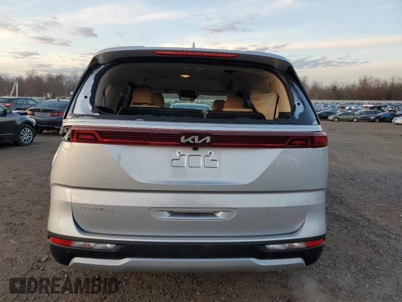 2023 Kia Carnival LX with VIN KNDNB4H32P6256041, listed as a Copart auction lot 82295804 with 30,316 mi miles and Salvage Title. Bid and sale history available at carsss.com. Image 6.