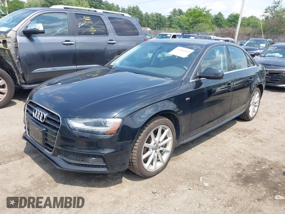 2014 Audi A4 Premium Plus with VIN WAUHFAFL0EN016523, listed as a IAAI auction lot 42456160 with 62,883 mi miles and . Bid and sale history available at DreamBid. Image 17.