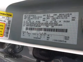 2023 Ford Bronco z VIN 1FMEE5DP7PLB81565, wystawiony jako IAAI lot #41891295 z przebiegiem 27 890 mil mil oraz . Historia ofert i sprzedaży dostępna na DreamBid. Obrazek 9.