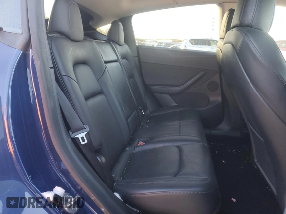 2021 Tesla Model Y Long Range with VIN 5YJYGDEE3MF089578, listed as a Copart auction lot 41381095 with 52,258 mi miles and Salvage Title. Bid and sale history available at DreamBid. Image 10.