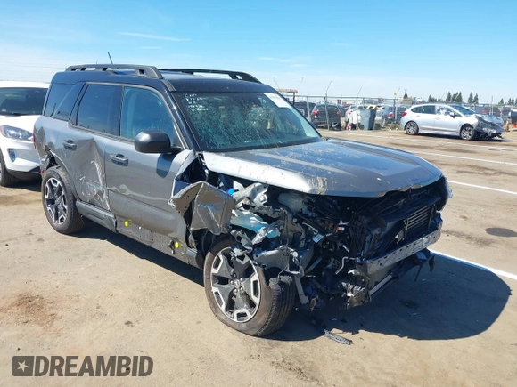 2024 Ford Bronco Sport Outer Banks z VIN 3FMCR9C62RRE45968, wystawiony jako IAAI lot #41871835 z przebiegiem 7 520 mil mil oraz . Historia ofert i sprzedaży dostępna na DreamBid. Obrazek 6.