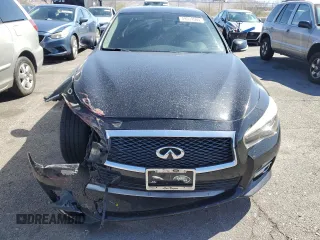 2014 Infiniti Q50 Hybrid Sport with VIN JN1AV7AP7EM692142, listed as a Copart auction lot 49539565 with 157,918 mi miles and Salvage Title. Bid and sale history available at carsss.com. Image 5.