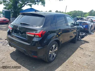 2023 Mitsubishi Outlander Sport ES with VIN JA4ARUAU2PU008729, listed as a IAAI auction lot 39558734 with 7,466 mi miles. Bid and sale history available at carsss.com. Image 4.