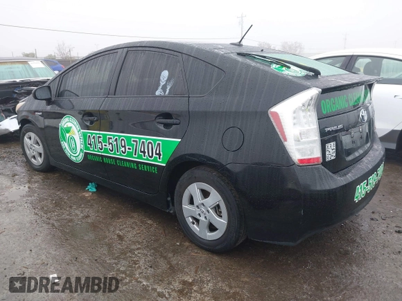 2010 Toyota Prius II with VIN JTDKN3DU0A0157781, listed as a IAAI auction lot 41174354 with 112,278 mi miles. Bid and sale history available at carsss.com. Image 3.