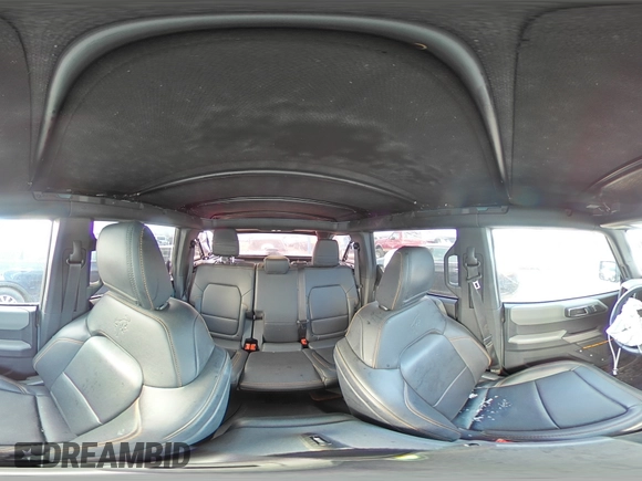 2022 Ford Bronco with VIN 1FMEE5DH8NLA89385, listed as a Copart auction lot 81772054 with 28,064 mi miles and Salvage Title. Bid and sale history available at DreamBid. Image 13.