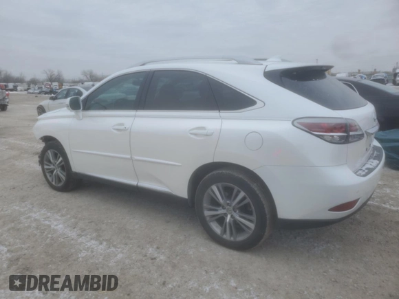 2015 Lexus RX 350 with VIN 2T2BK1BA2FC264667, listed as a Copart auction lot 45875085 with 109,746 mi miles and Salvage Title. Bid and sale history available at DreamBid. Image 2.