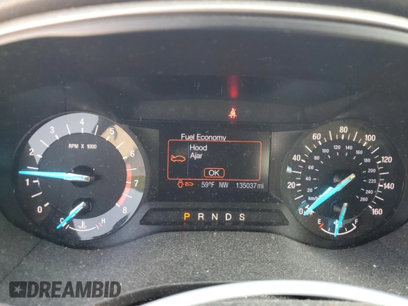 2013 Ford Fusion SE with VIN 3FA6P0H79DR137263, listed as a Copart auction lot 57802465 with 135,037 mi miles and Salvage title. Bid and sale history available at DreamBid. Image 9.