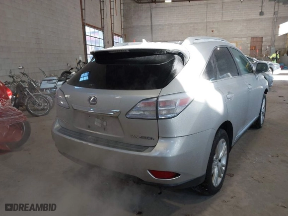 2010 Lexus RX 450h with VIN JTJBC1BA8A2012461, listed as a IAAI auction lot 41379068 with NaN miles. Bid and sale history available at carsss.com. Image 16.