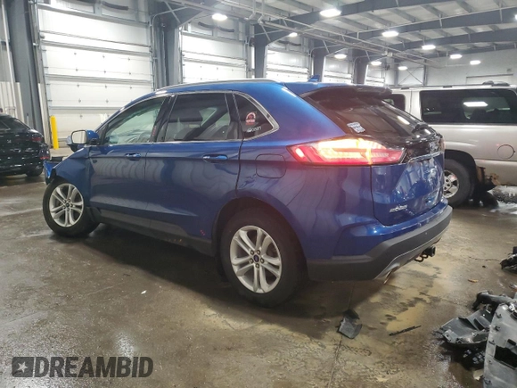 2020 Ford Edge SEL with VIN 2FMPK4J94LBA43400, listed as a Copart auction lot 51965625 with 0 mi miles and Salvage Title. Bid and sale history available at carsss.com. Image 2.