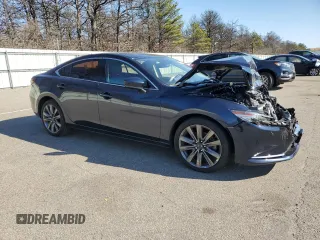 2019 Mazda 6 Grand Touring Reserve with VIN JM1GL1WY5K1509720, listed as a Copart auction lot 51941585 with 64,659 mi miles and Salvage Title. Bid and sale history available at carsss.com. Image 4.