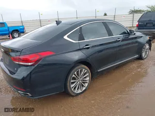 2016 Hyundai Genesis 3.8L with VIN KMHGN4JE3GU106717, listed as a IAAI auction lot 40319357 with 207,077 mi miles. Bid and sale history available at carsss.com. Image 4.