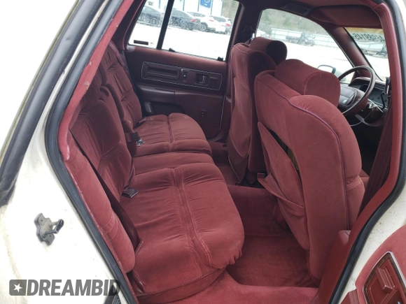 1992 Buick Roadmaster Ltd with VIN 1G4BT5371NR415025, listed as a Copart auction lot 48989145 with 54,138 mi miles and Salvage Title. Bid and sale history available at DreamBid. Image 10.