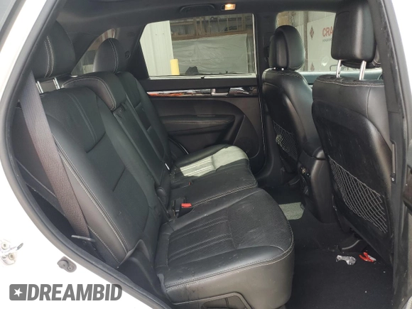 2014 Kia Sorento SX z VIN 5XYKW4A73EG459387, wystawiony jako Copart lot #56568634 z przebiegiem 145 151 mil mil oraz Szkoda całkowita • Salvage title. Historia ofert i sprzedaży dostępna na DreamBid. Obrazek 11.