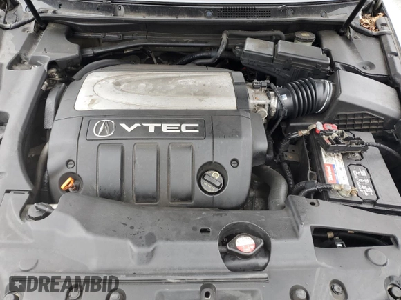 2006 Acura RL with VIN JH4KB16506C001134, listed as a Copart auction lot 51601645 with 205,706 mi miles and Salvage Title. Bid and sale history available at DreamBid. Image 13.