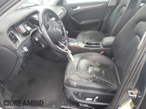 2013 Audi A4 Premium Plus with VIN WAUFFAFL9DN035464, listed as a Copart auction lot 49274865 with 78,274 mi miles and Salvage Title. Bid and sale history available at carsss.com. Image 7.
