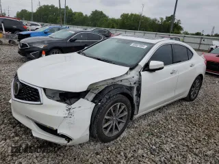 2019 Acura TLX with VIN 19UUB1F32KA009851, listed as a Copart auction lot 58567005 with 113,035 mi miles and Salvage title. Bid and sale history available at DreamBid. Image 1.