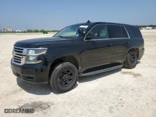 2019 Chevrolet Tahoe Commercial with VIN 1GNLCDEC8KR221107, listed as a Copart auction lot 51175175 with 120,330 mi miles and Salvage Title. Bid and sale history available at carsss.com. Image 1.