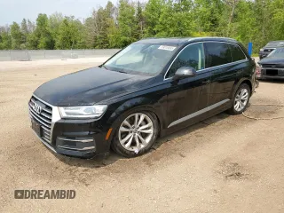 2019 Audi Q7 Premium Plus with VIN WA1LHAF74KD037106, listed as a Copart auction lot 59016685 with 85,467 mi miles and Salvage title. Bid and sale history available at DreamBid. Image 1.