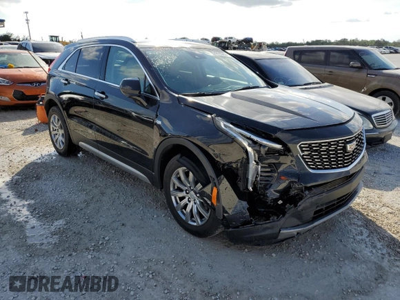 2020 Cadillac XT4 FWD Premium Luxury with VIN 1GYFZCR48LF037512, listed as a Copart auction lot 69783252 with 42,165 mi miles. Bid and sale history available at carsss.com. Image 4.