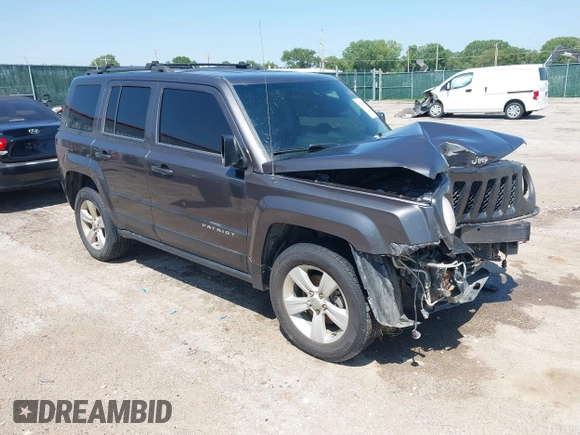 2014 Jeep Patriot Latitude with VIN 1C4NJRFB4ED799037, listed as a IAAI auction lot 42458807 with 105,936 mi miles and . Bid and sale history available at DreamBid. Image 1.