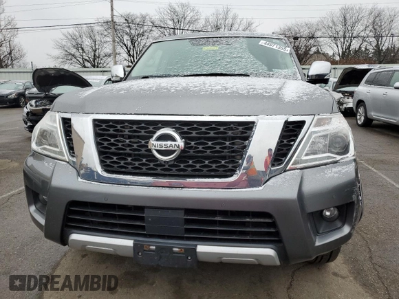2018 Nissan Armada SV with VIN JN8AY2NC7J9550101, listed as a Copart auction lot 44971355 with 136,149 mi miles and Clean Title. Bid and sale history available at carsss.com. Image 5.