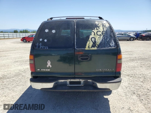 2002 Chevrolet Tahoe LS с VIN 1GNEC13V02J177338, выставлен на аукционе Copart как лот 57713945 с пробегом 420 160 миль миль и Чистый • Clean title. История ставок и продаж доступна на DreamBid. Изображение 6.