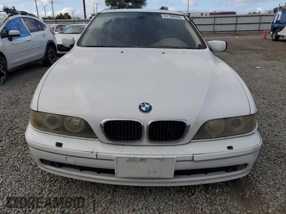 2002 BMW 5 Series 540iA with VIN WBADN63462GM74756, listed as a Copart auction lot 51186955 with 138,347 mi miles and Salvage Title. Bid and sale history available at carsss.com. Image 5.