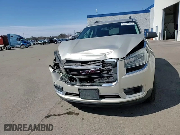 2013 GMC Acadia SLE with VIN 1GKKRPKD0DJ189602, listed as a Copart auction lot 50529855 with 141,500 mi miles and Salvage Title. Bid and sale history available at DreamBid. Image 12.
