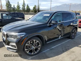2021 BMW X5 sDrive40i with VIN 5UXCR4C08M9G71022, listed as a Copart auction lot 45774145 with 20,708 mi miles and Salvage Title. Bid and sale history available at carsss.com. Image 1.