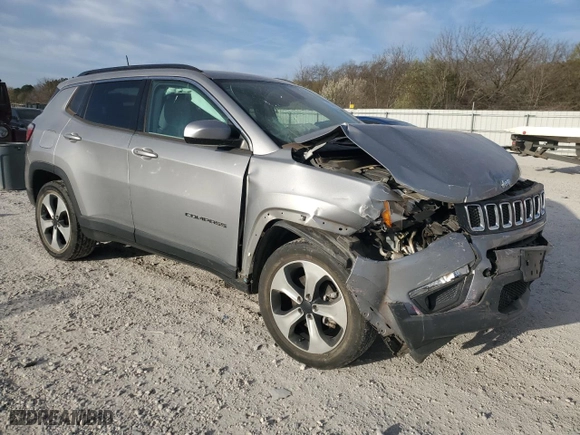 2018 Jeep Compass Latitude with VIN 3C4NJDBB2JT361260, listed as a Copart auction lot 49444725 with 126,445 mi miles and Salvage Title. Bid and sale history available at carsss.com. Image 4.