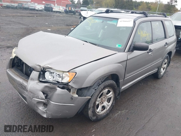 2006 Subaru Forester 2.5 X with VIN JF1SG63696H711784, listed as a IAAI auction lot 41966417 with 217,219 mi miles. Bid and sale history available at carsss.com. Image 2.