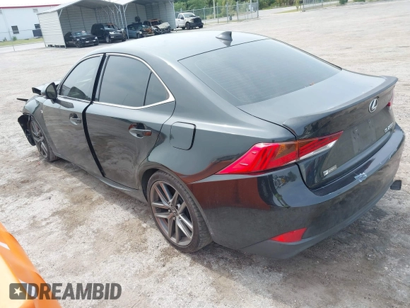 2017 Lexus IS 200t with VIN JTHBA1D24H5047441, listed as a IAAI auction lot 42209495 with 68,873 mi miles and . Bid and sale history available at DreamBid. Image 3.