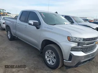 2020 Chevrolet Silverado 1500 LT with VIN 1GCRYDEKXLZ233126, listed as a IAAI auction lot 41607694 with 111,246 mi miles. Bid and sale history available at carsss.com. Image 1.