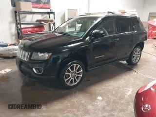 2016 Jeep Compass Latitude with VIN 1C4NJCEA5GD548777, listed as a IAAI auction lot 41263925 with 155,214 mi miles and . Bid and sale history available at DreamBid. Image 18.