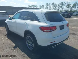 2018 Mercedes-Benz GLC with VIN WDC0G4JB4JV063765, listed as a IAAI auction lot 41520501 with 52,720 mi miles. Bid and sale history available at carsss.com. Image 3.