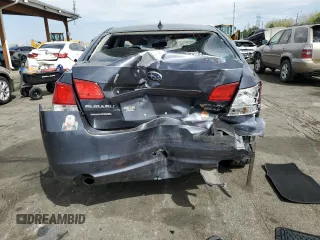 2011 Subaru Legacy Limited Power Moon with VIN 4S3BMBK65B3225333, listed as a Copart auction lot 53786325 with 200,299 mi miles and Non repairable. Bid and sale history available at DreamBid. Image 6.