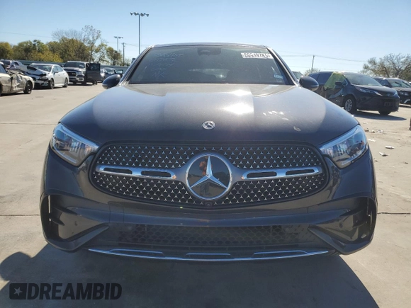 2024 Mercedes-Benz GLC with VIN W1NKJ4HB8RF183833, listed as a Copart auction lot 80949784 with 5,892 mi miles and Salvage Title. Bid and sale history available at carsss.com. Image 5.