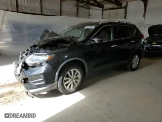 2018 Nissan Rogue SV with VIN KNMAT2MV8JP507508, listed as a Copart auction lot 50451955 with 93,908 mi miles and Salvage Title. Bid and sale history available at carsss.com. Image 1.