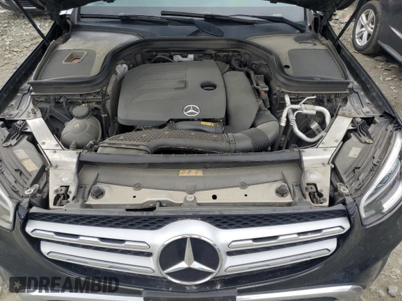 2022 Mercedes-Benz GLC 300 with VIN W1N0G8EB9NG024549, listed as a Copart auction lot 55960155 with 88,280 mi miles and Clean Title. Bid and sale history available at DreamBid. Image 12.