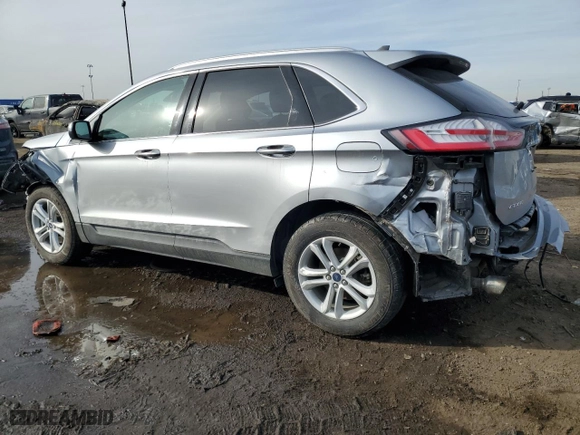 2020 Ford Edge SEL with VIN 2FMPK4J96LBB53834, listed as a Copart auction lot 43228425 with 0 mi miles and Salvage Title. Bid and sale history available at carsss.com. Image 2.