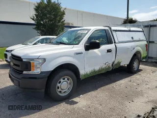 2020 Ford F-150 XL z VIN 1FTMF1CB3LKE56585, wystawiony jako Copart lot #62640975 z przebiegiem 91 850 mil mil oraz Szkoda całkowita • Salvage title. Historia ofert i sprzedaży dostępna na DreamBid. Obrazek 1.
