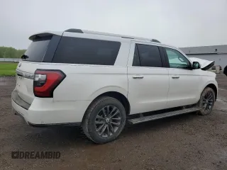 2019 Ford Expedition Max Limited with VIN 1FMJK2AT4KEA03732, listed as a Copart auction lot 55733215 with 76,962 mi miles and Salvage title. Bid and sale history available at DreamBid. Image 3.