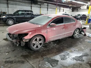 2013 Volkswagen CC R-Line with VIN WVWBP7AN0DE564697, listed as a Copart auction lot 41807545 with 102,847 mi miles and Salvage Title. Bid and sale history available at carsss.com. Image 1.